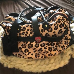 Betsey Johnson overnight bag